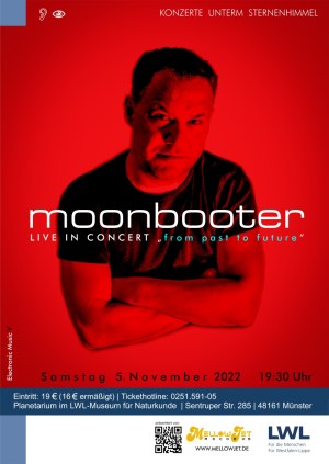 moonbooter LIVE 5. November 2022 Planetarium Münster